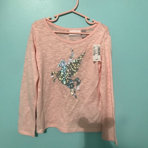 The Children's Place Other - NWT Childrens place unicorn sweater S 5/6